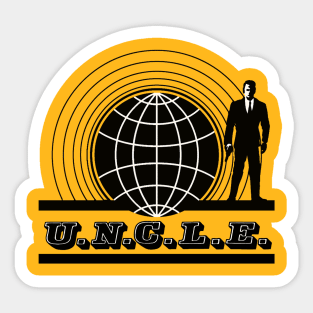 the man from uncle Sticker